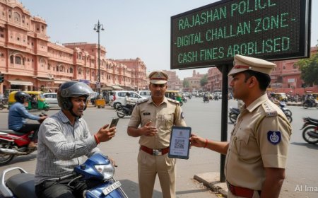 भ्रष्टाचार पर नकेल: राजस्थान में वाहन चालान से अपील तक सब ऑनलाइन, नकद जुर्माना बंद