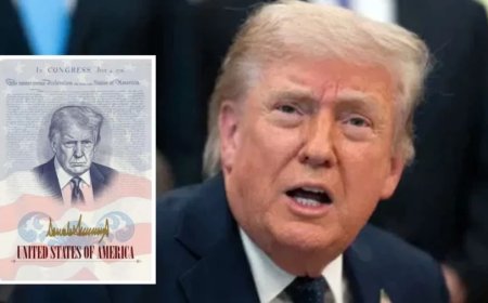 अमेरिकी पासपोर्ट पर दिखेगी डोनाल्ड ट्रंप की तस्वीर, 250वीं सालगिरह पर बड़ा फैसला