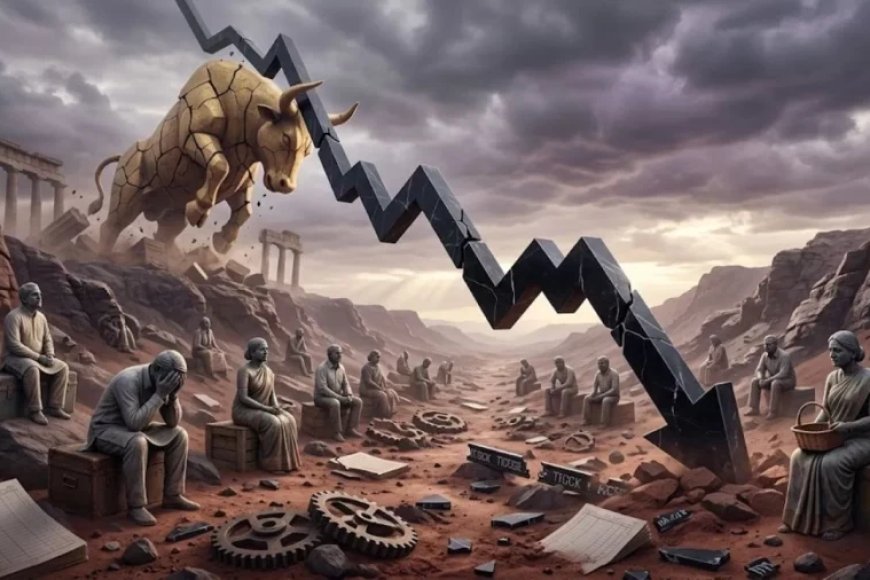 सेंसेक्स-निफ्टी ने गंवाई 740 अंकों की बढ़त: बाजार में गिरावट के 6 बड़े कारण