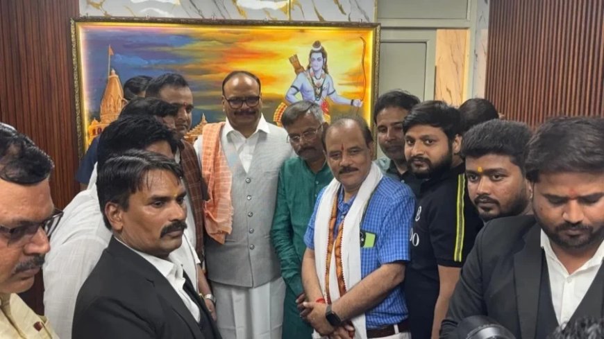 लखनऊ: यूजीसी नियमों के विरोध में सवर्ण मोर्चा का प्रदर्शन, ब्रजेश पाठक का आश्वासन