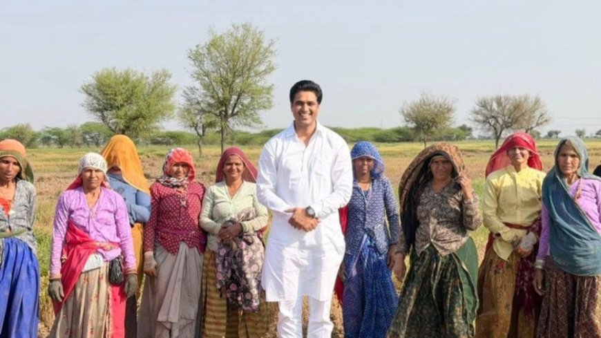 विधायक विकास चौधरी ने सीएम को लिखा पत्र, अजमेर के किसानों की समस्याएं उठाईं