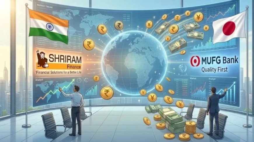 श्रीराम फाइनेंस-MUFG डील: जापानी बैंक ने ₹39,618 करोड़ में खरीदी 20% हिस्सेदारी