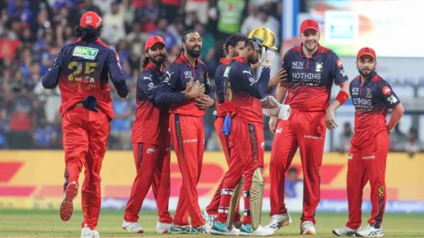 IPL 2026 MI vs RCB : बेंगलुरु ने की जीत के साथ वापसी, मुंबई को 18 रन से हराया