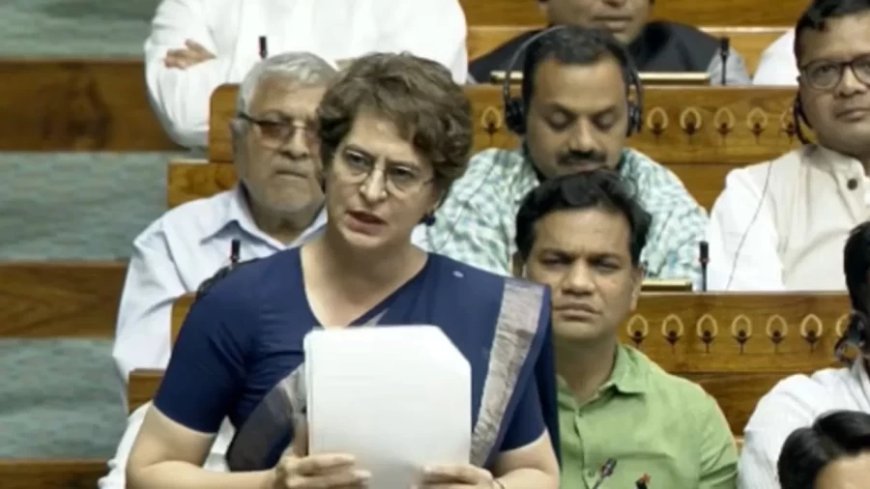 महिला आरक्षण: प्रियंका गांधी ने OBC कोटे और परिसीमन पर सरकार को घेरा