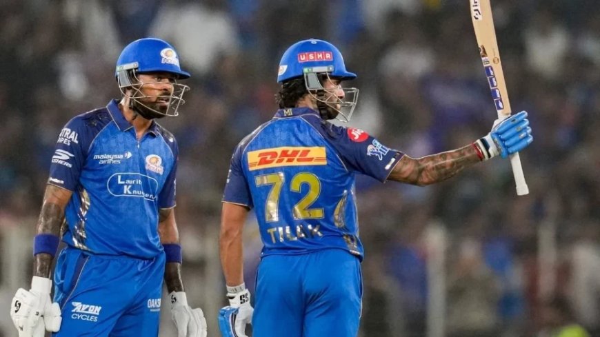GT vs MI: तिलक वर्मा का तूफानी शतक, मुंबई इंडियंस ने गुजरात को 99 रनों से रौंदा