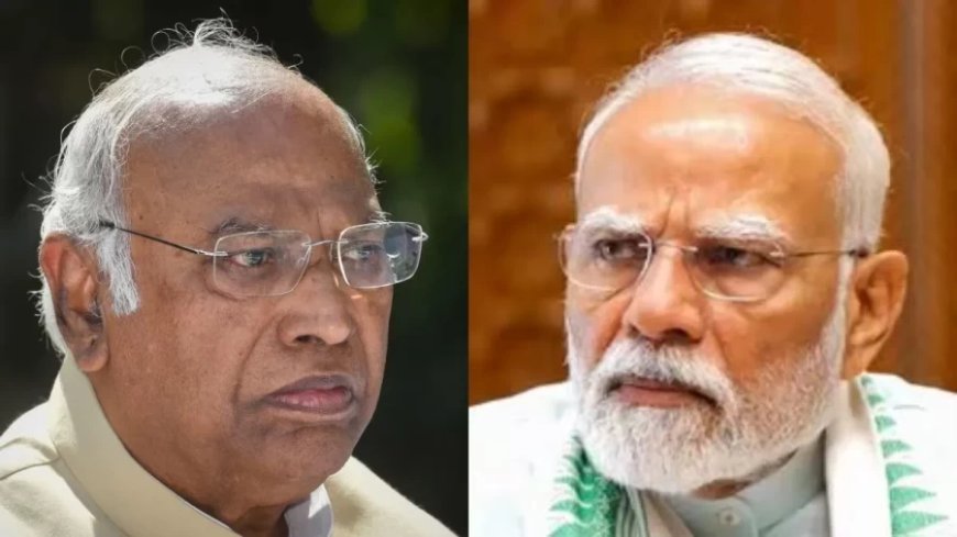 मल्लिकार्जुन खरगे के 'आतंकवादी' वाले बयान पर भड़की बीजेपी, चुनाव आयोग में शिकायत दर्ज