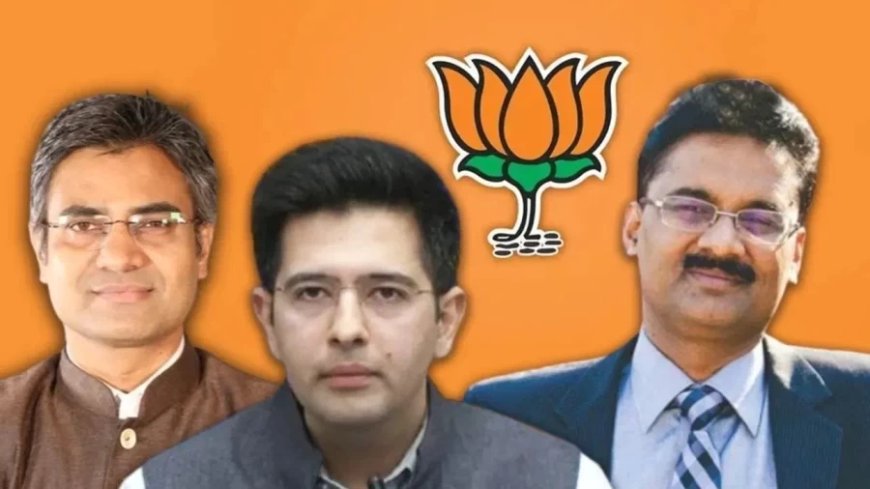 AAP का बड़ा एक्शन: बीजेपी में गए राघव चड्ढा समेत 3 सांसदों की सदस्यता रद्द करने की तैयारी
