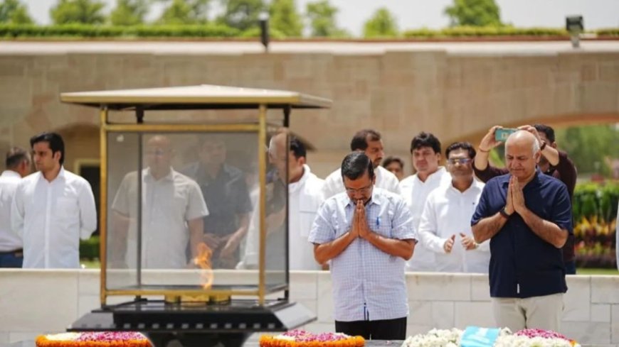 केजरीवाल का राजघाट पर 'सत्याग्रह': कपिल मिश्रा बोले- बापू जिंदा होते तो सड़कों पर दौड़ाते