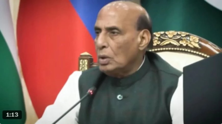 बिश्केक में राजनाथ सिंह का पाकिस्तान पर प्रहार: आतंकवाद पर दोहरे मापदंड खत्म करने की मांग