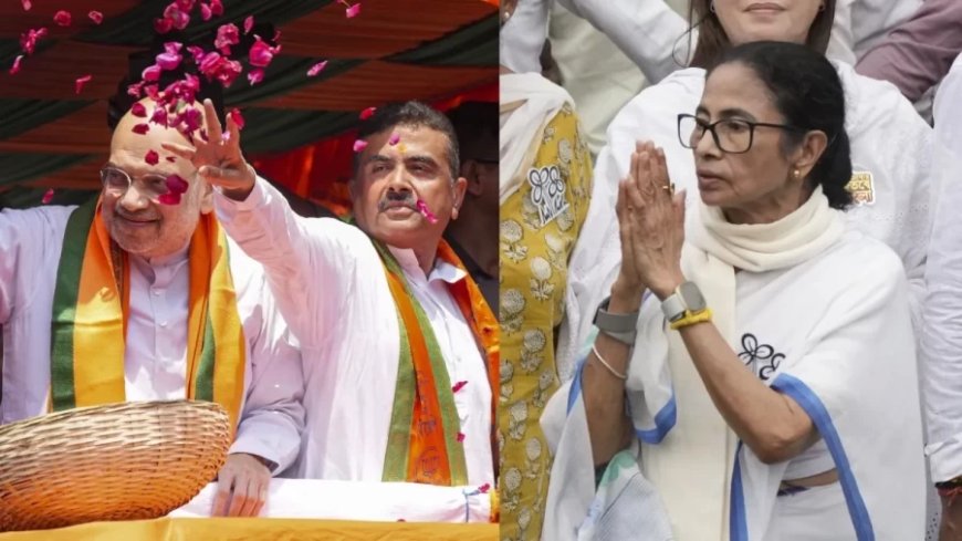 बंगाल एग्जिट पोल: बीजेपी की प्रचंड जीत का अनुमान, टुडेज चाणक्या ने दीं 192 सीटें