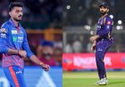 IPL: कोलकाता ने टॉस जीतकर चुनी गेंदबाजी, दिल्ली के लिए 'करो या मरो' की स्थिति