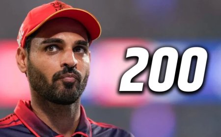 भुवनेश्वर कुमार रचेंगे इतिहास: 200 IPL मैच खेलने वाले पहले तेज गेंदबाज बनेंगे