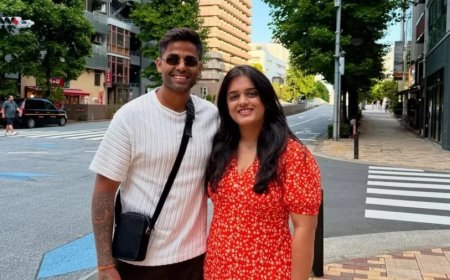 सूर्यकुमार यादव के घर गूंजी किलकारी: पत्नी देविशा ने बेटी को दिया जन्म, RCB मैच पर सस्पेंस