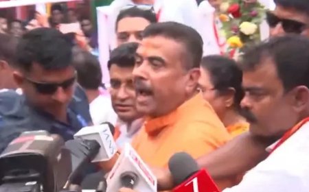 बंगाल का CM बनने के बाद शुभेंदु अधिकारी का पहला बयान, शपथ लेते ही सबसे पहले किया ये काम