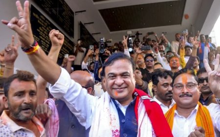 हिमंता बिस्वा सरमा सर्वसम्मति से चुने गए बीजेपी विधायक दल के नेता, 12 मई को लेंगे CM पद की शपथ