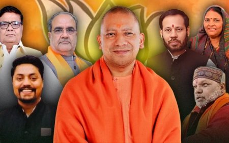 योगी कैबिनेट विस्तार: 1 ब्राह्मण, 2 दलित और 3 OBC मंत्रियों ने ली शपथ, 2027 की तैयारी