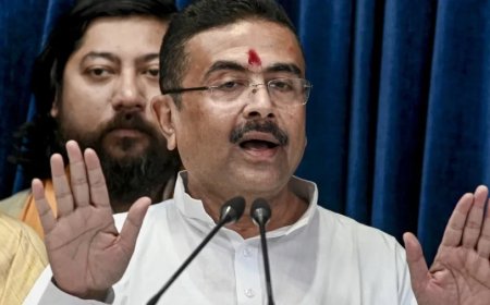 शुभेंदु अधिकारी का बड़ा फैसला: नंदीग्राम सीट छोड़ेंगे, भवानीपुर से रहेंगे विधायक