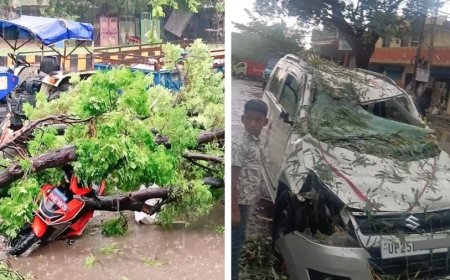 यूपी में आंधी-तूफान का तांडव: 111 की मौत, 26 जिलों में भारी तबाही