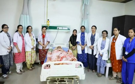 मुरादाबाद में चिकित्सा जगत का चमत्कार: 5 दिन में महिला ने 4 बच्चों को दिया जन्म, सभी की नॉर्मल डिलीवरी