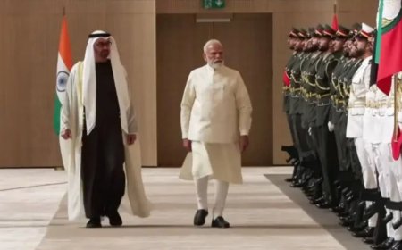 पीएम मोदी का यूएई दौरा: संकट में अमीरात के साथ खड़ा है भारत, हमलों की निंदा