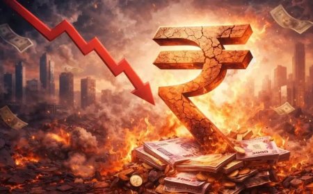 ताश के पत्तों की तरह ढहा रुपया: डॉलर के मुकाबले 95.81 के रिकॉर्ड निचले स्तर पर पहुंचा