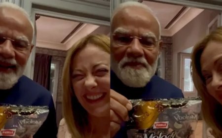 पीएम मोदी ने मेलोनी को दिया मेलोडी का खास तोहफा, वीडियो हुआ वायरल