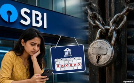 SBI ग्राहकों के लिए बड़ा अलर्ट, कल से लगातार 6 दिन बंद रहेंगे बैंक, जानें पूरी वजह