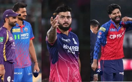 IPL 2026 प्लेऑफ समीकरण: दिल्ली कैपिटल्स बाहर अब RR KKR और PBKS के बीच जंग
