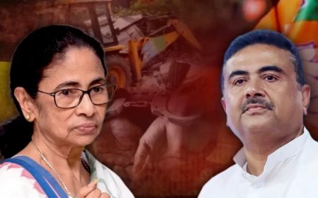ममता बनर्जी की बढ़ी मुश्किलें: इस्तीफे, गिरफ्तारी और बुलडोजर एक्शन से घिरी तृणमूल कांग्रेस