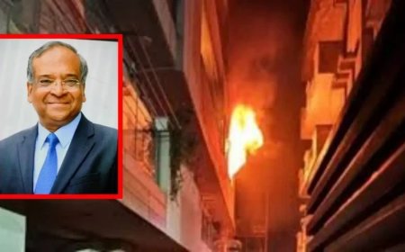 दिल्ली के हौज खास में एसी ब्लास्ट से रिटायर्ड आईएएस अधिकारी धनेंद्र कुमार की मौत, बेटा गंभीर