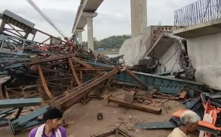 हमीरपुर में बड़ा हादसा: बेतवा नदी पर निर्माणाधीन पुल ढहा, 6 मजदूरों की मौत