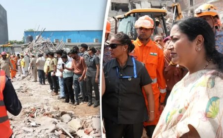 मेहरौली में पांच मंजिला इमारत गिरी: 4 शव बरामद, सीएम रेखा गुप्ता ने दिए मजिस्ट्रियल जांच के आदेश