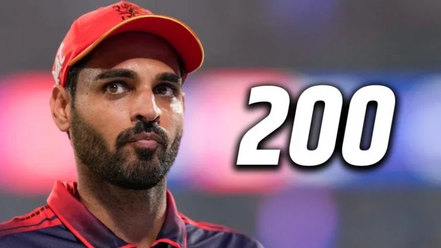 भुवनेश्वर कुमार रचेंगे इतिहास: 200 IPL मैच खेलने वाले पहले तेज गेंदबाज बनेंगे