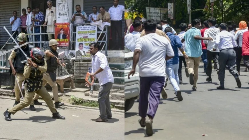 लखनऊ में वकीलों के 240 चैंबर्स पर बुलडोजर कार्रवाई रुकी, तीन दिवसीय हड़ताल शुरू