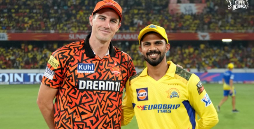 चेन्नई ने टॉस जीतकर चुनी बल्लेबाजी हैदराबाद के खिलाफ करो या मरो का मुकाबला
