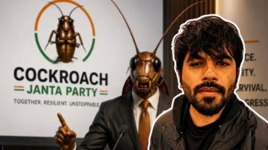 कॉकरोच जनता पार्टी: 30 साल के अभिजीत दीपके ने बनाई मिलियंस फॉलोअर्स वाली पार्टी
