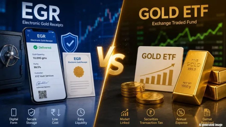EGR या गोल्ड ETF: सोने में निवेश के लिए कौन सा विकल्प है सबसे बेहतर?