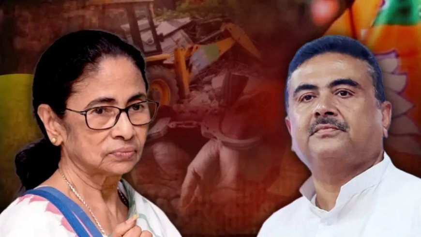 ममता बनर्जी की बढ़ी मुश्किलें: इस्तीफे, गिरफ्तारी और बुलडोजर एक्शन से घिरी तृणमूल कांग्रेस