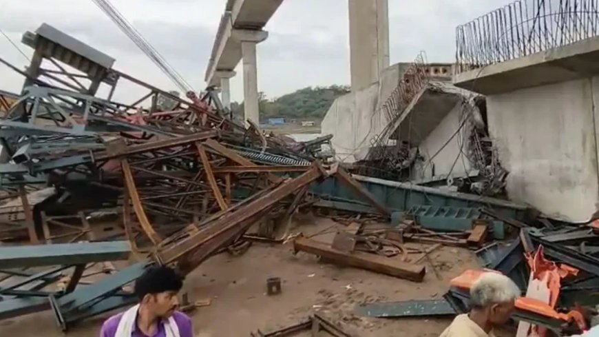 हमीरपुर में बड़ा हादसा: बेतवा नदी पर निर्माणाधीन पुल ढहा, 6 मजदूरों की मौत