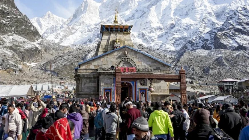 केदारनाथ यात्रा पर भारी बारिश का ब्रेक, बद्रीनाथ मार्ग पर लगा भीषण जाम