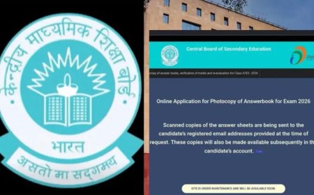 सीबीएसई 12वीं री-इवैल्यूएशन पोर्टल ठप: मेंटेनेंस मोड में वेबसाइट, छात्रों की बढ़ी परेशानी