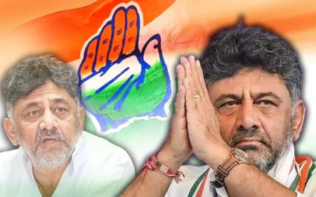 डीके शिवकुमार ने ली कर्नाटक के 25वें मुख्यमंत्री पद की शपथ, जी परमेश्वर बने डिप्टी सीएम