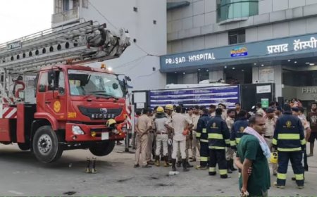 मुजफ्फरपुर प्रसाद हॉस्पिटल अग्निकांड: आईसीयू वार्ड में आग से 3 मरीजों की मौत
