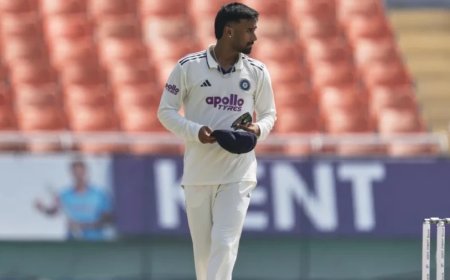 मानव सुथार का डेब्यू में ऐतिहासिक प्रदर्शन, अफगानिस्तान के खिलाफ 6 विकेट लेकर रचा इतिहास