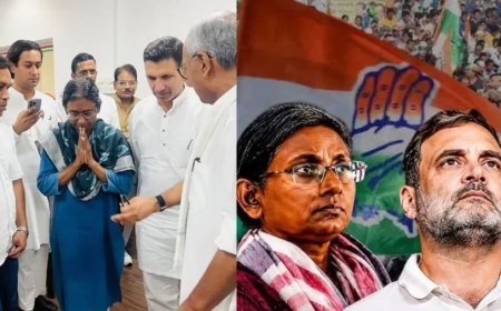 मीनाक्षी नटराजन का नामांकन रद्द होने पर भड़की कांग्रेस जीतू पटवारी का बड़ा ऐलान