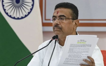 पश्चिम बंगाल में विभागों का बंटवारा: सीएम शुभेंदु अधिकारी ने बांटे मंत्रालय, गृह विभाग अपने पास रखा