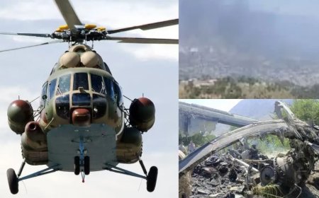 पाकिस्तान में सेना का MI-17 हेलीकॉप्टर क्रैश, मुजफ्फराबाद हादसे में 21 जवानों की मौत