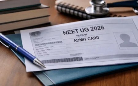 NEET UG 2026 पुनर्परीक्षा के एडमिट कार्ड जारी: NTA ने छात्रों के लिए जारी की महत्वपूर्ण एडवाइजरी