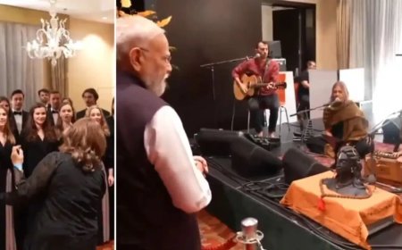 पीएम मोदी का स्लोवाकिया में ऐतिहासिक स्वागत: ब्रेड-नमक और वंदे मातरम की गूंज से हुआ अभिनंदन