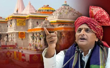 राम मंदिर चंदा चोरी विवाद: अखिलेश यादव ने उठाए सवाल, 1250 श्रीराम शिलाएं गायब